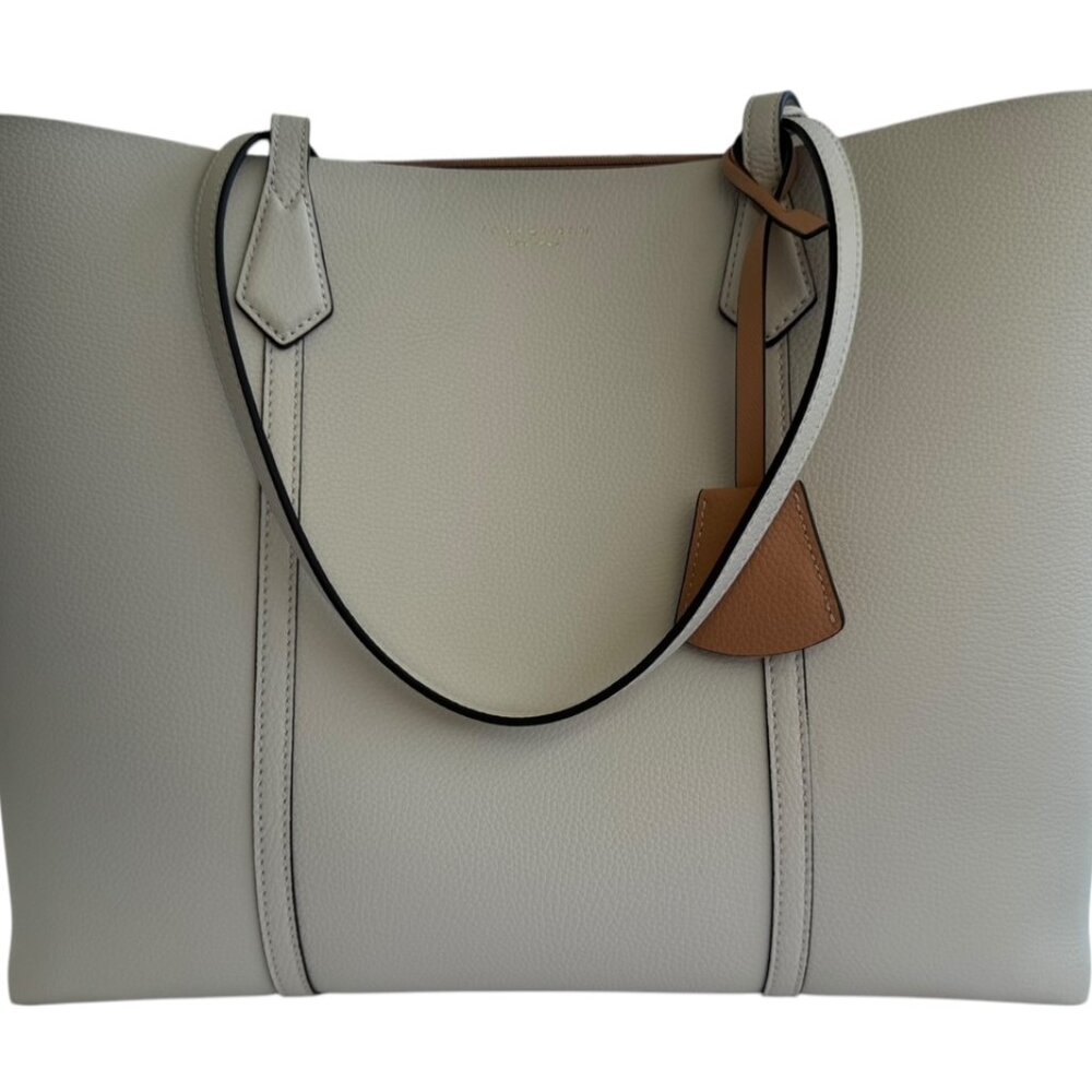 Tory Burch Perry Leather Shopper Tote